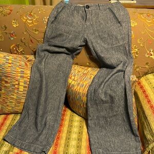 Unique linen pants.  Purchased these at anthropology.